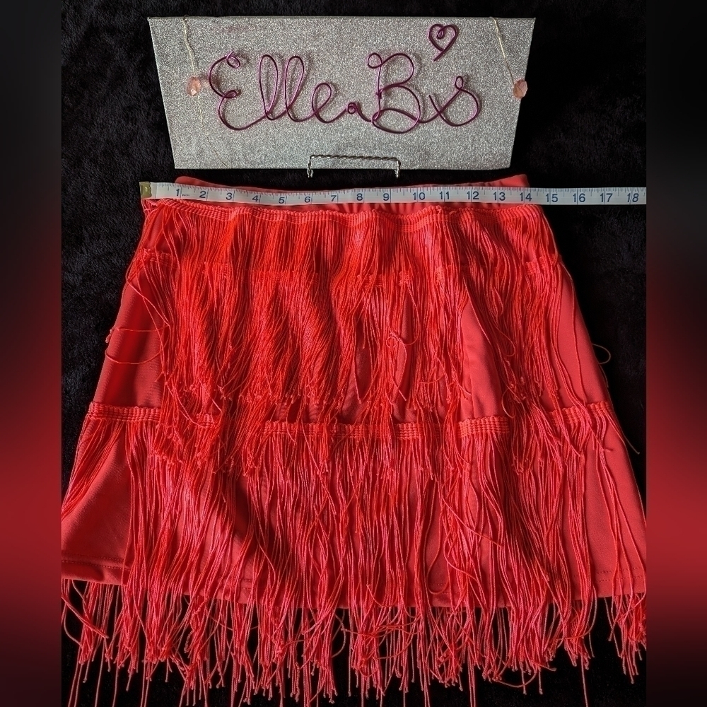 Fringe Skirt L - Picture 4 of 8